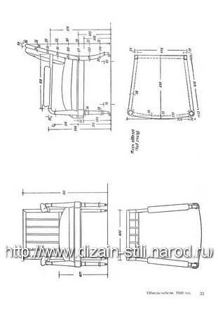 Models of furniture  Russian work_020
