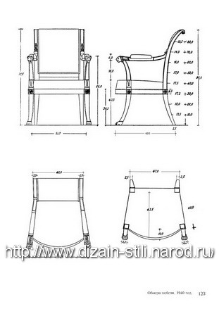 Models of furniture  Russian work_112
