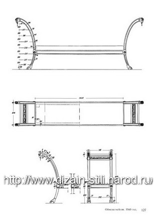 Models of furniture  Russian work_116