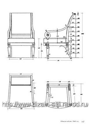 Models of furniture  Russian work_136