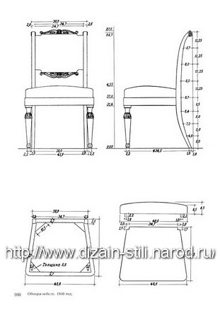Models of furniture  Russian work_149
